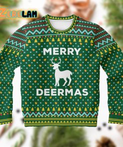 Merry Deermas Christmas Ugly Sweater