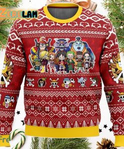 Merry Mugiwara Pirates One Piece 3D Christmas Ugly Sweater