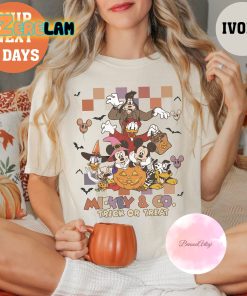 Mickey And Co Trick Or Treat Halloween Shirt