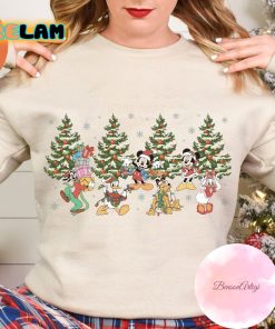 Mickey And Friends Christmas Tree Sweatshirt