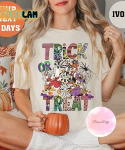 Mickey And Friends Halloween Trick Or Treat Shirt