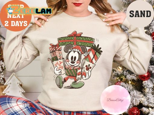 Mickey And Lots Of Gifts Christmas Sweatshirt