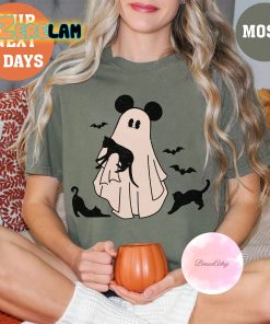 Mickey Ghost And Cats Halloween Shirt