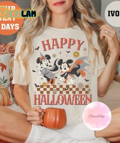 Mickey Minnie Happy Halloween Shirt