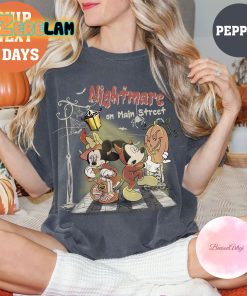 Mickey Minnie Nightmare On Main Street Halloween Shirt