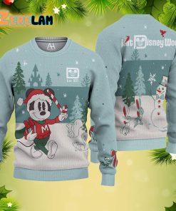 Mickey Mouse Holiday Spirit Jersey Christmas Ugly Sweater