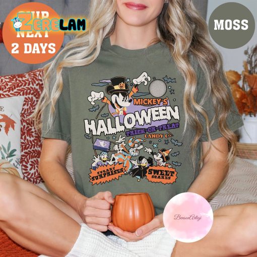 Mickey’s Halloween Trick Or Treat Candy Shirt