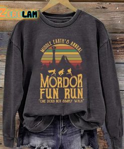 Middle Earth’s Annual Mordor Fun Run Sweatshirt