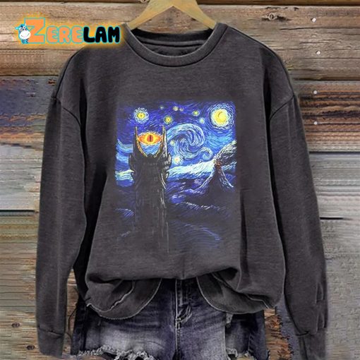 Mordor Starry Night Sweatshirt