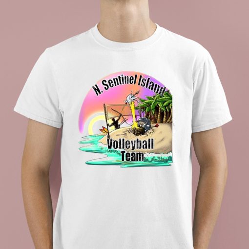 N.Sentinel Island Volleyball Team Shirt