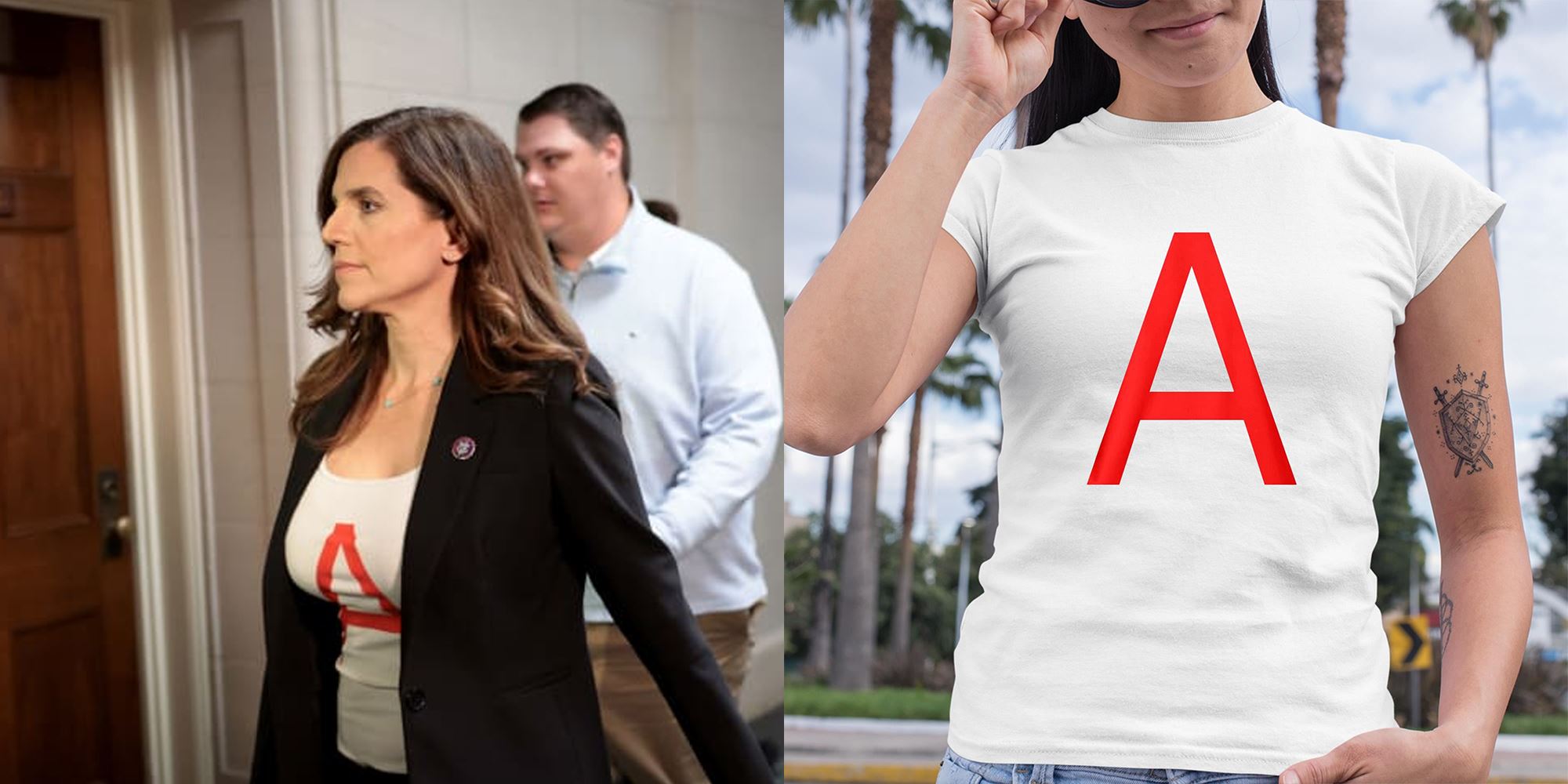 Nancy Mace Scarlet Letter Shirt - Inspires Wave Of Jokes, Memes - Zerelam