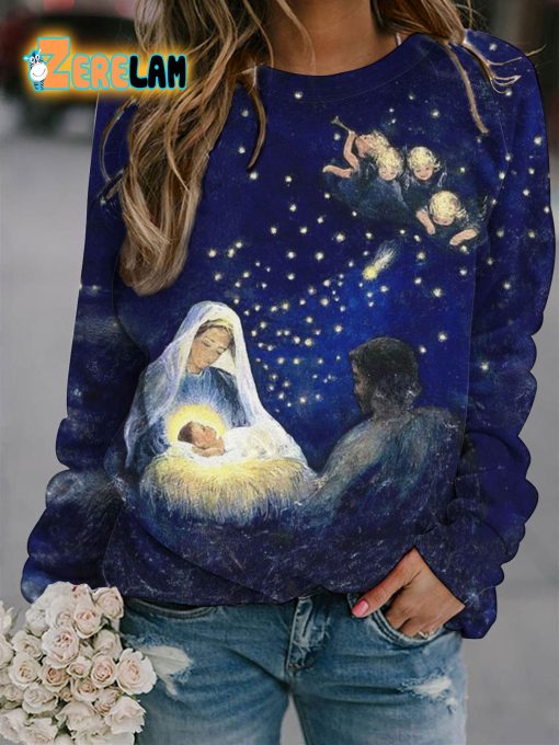 Nativity Christmas Sweatshirt