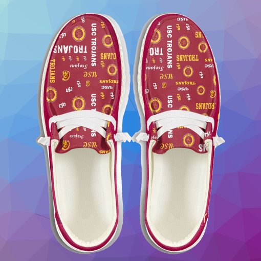 Ncaa Usc Trojans Custom Name Hey Dude Shoes