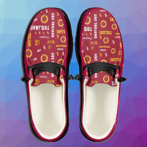 Ncaa Usc Trojans Custom Name Hey Dude Shoes