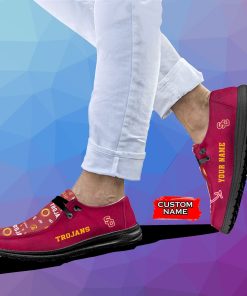 Ncaa Usc Trojans Custom Name Hey Dude Shoes 4 1