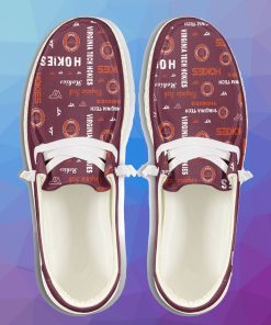 Ncaa Virginia Tech Hokies Custom Name Hey Dude Shoes 1 1