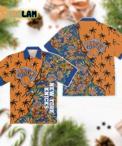 New York Knicks Tropical Hawaiian Shirt