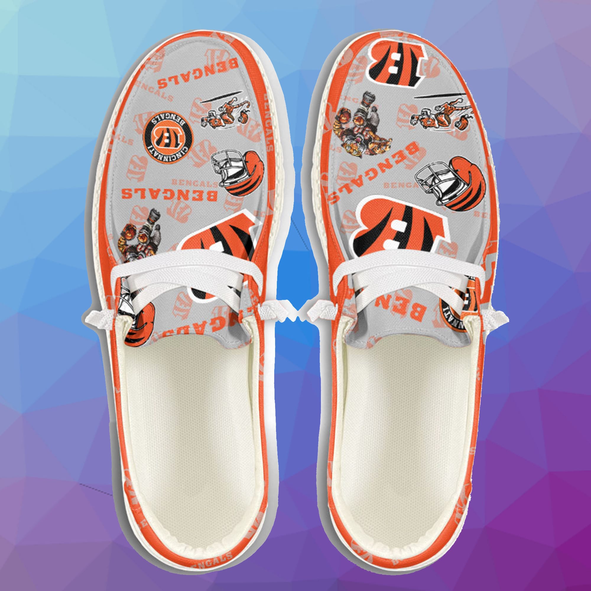 NFL Cincinnati Bengals Custom Name And Number Christmas Gift For