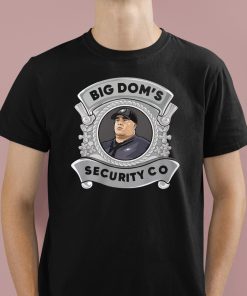 Nick Castellanos Big Dom’s Security Co Shirt