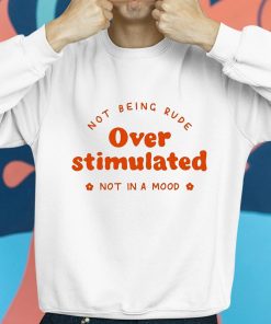 Not Being Rude Under Stimulated Not In A Mood Shirt 8 1