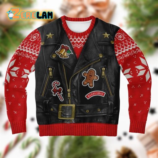 Oh What Fun It Is To Ride Motorcycle Ugly Sweater