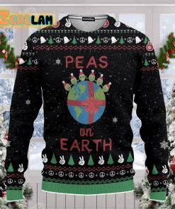Peas On Earth Ugly Sweater – Best Gift For Christmas Xmas
