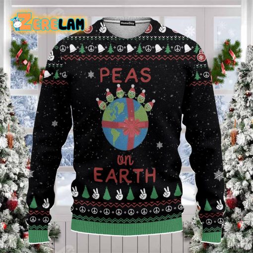 Peas On Earth Ugly Sweater – Best Gift For Christmas Xmas