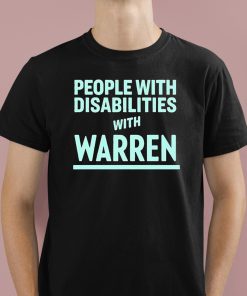 People With Disabilities With Warren Shirt 1 1