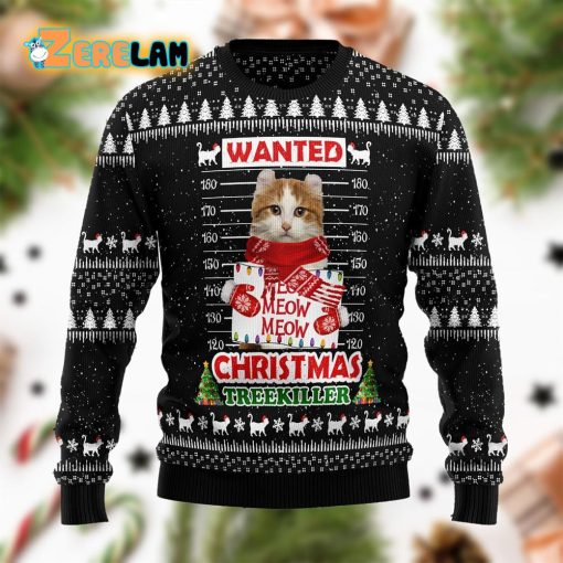 Photo Inserted Cat Treekiller Funny Family Ugly Sweater