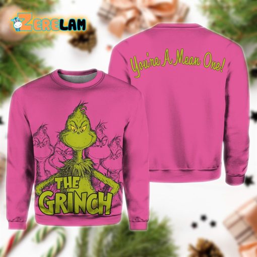 Pink Grinch Ugly Sweater Target