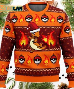 Pokemon Christmas Blaze Charizard 3D Ugly Sweater