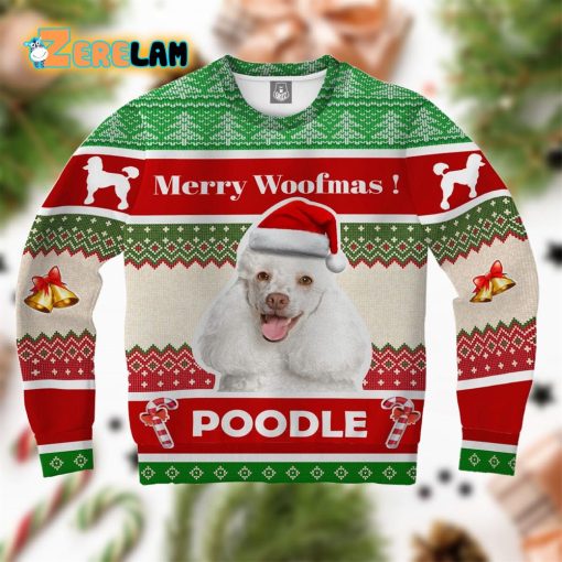 Poodle Dog Christmas Ugly Sweater