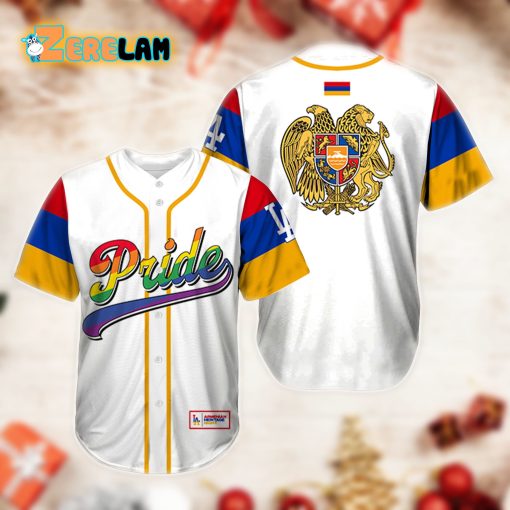 Pride or Badev Ver 4 Los Angeles Dodgers Armenian Heritage Night Baseball Jersey Giveaway 2023