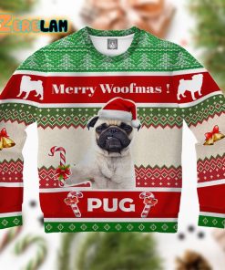Pug Dog Christmas UglySweater