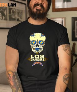 Quentin Johnston Eric Kendricks Skull Los Chargers Shirt 3 1