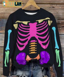 Rainbow Skull Sweatshirt