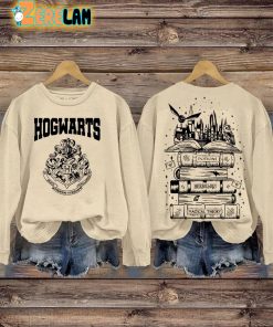 Hogwarts Castle Book Casual Sweatshirt