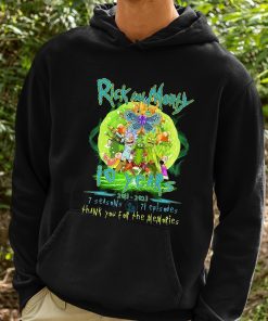 Rick And Morty 10 Years 2013 2023 7 Seasons 71 Episode Thank You For The Memories Shirt 2 1