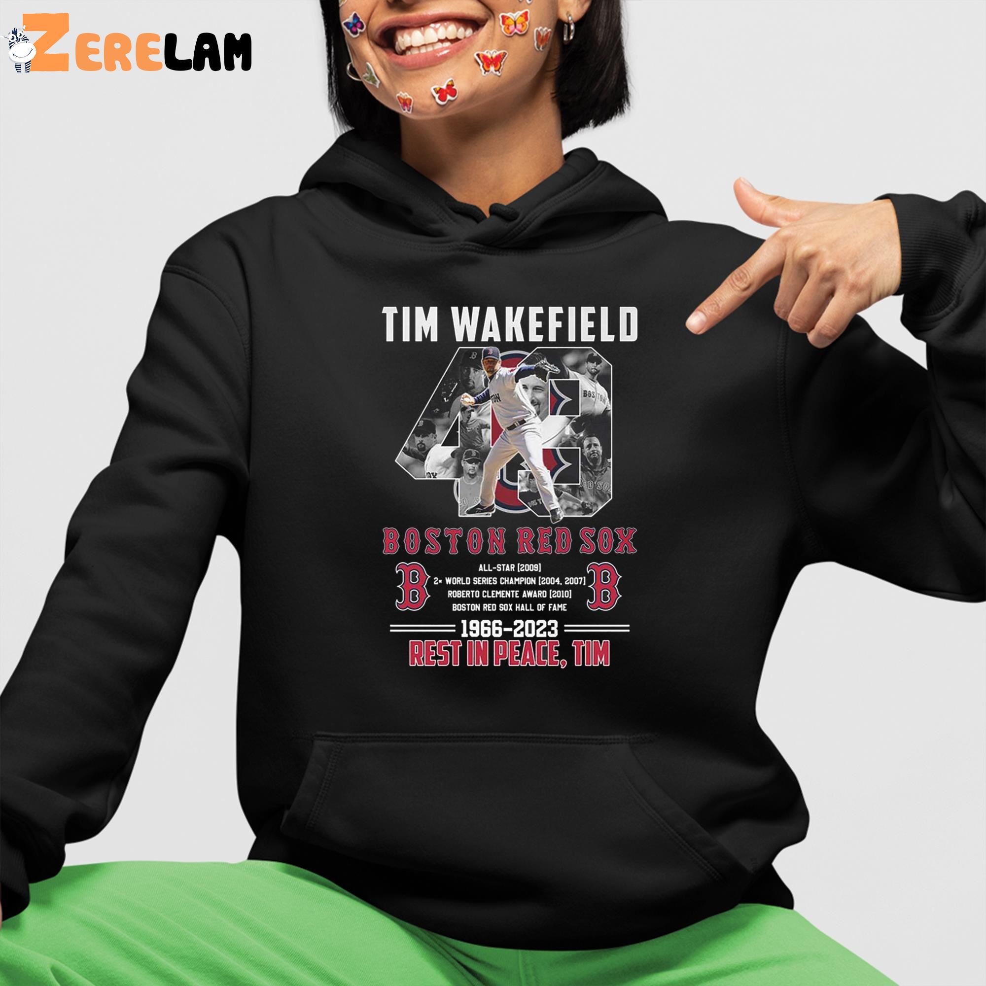 Tim Wakefield Boston Red Sox 1966-2023 Rest In Peace Tim Shirt