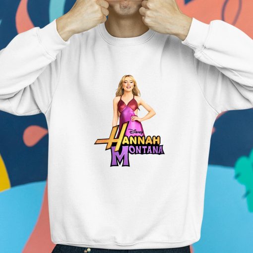 Sabrina Carpenter Hannah Montana Shirt