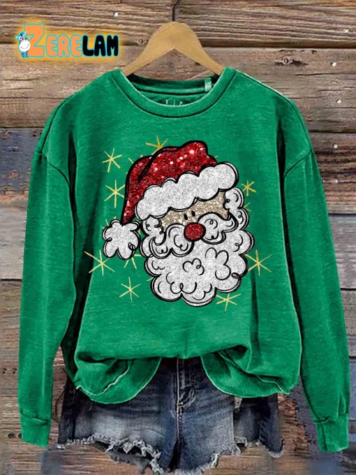 Santa Claus Christmas Casual Sweatshirt