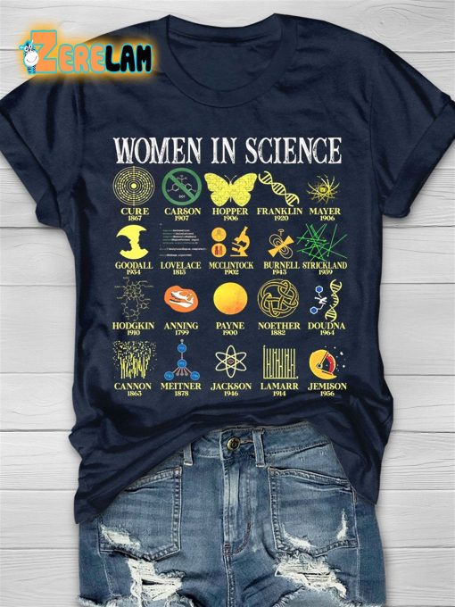 Women In Science T-shirt