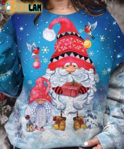 Sending Gifts Gnomes Christmas Sweatshirt