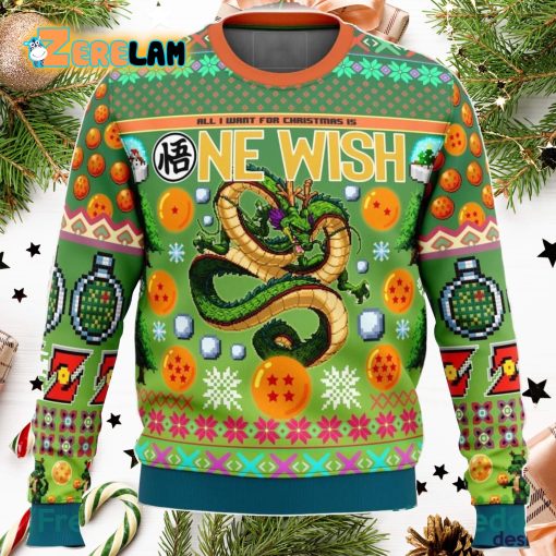 Shenron Dragon Ball Z 3D Christmas Ugly Sweater