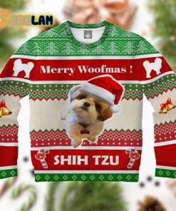Shih Tzu Dog Christmas Ugly Sweater