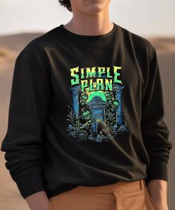Simple Plan Halloween Tombstone Shirt 3 1