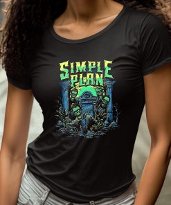 Simple Plan Halloween Tombstone Shirt 4 1