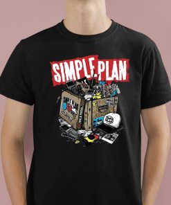 Simple Plan Souvenir Shirt 1 1 1