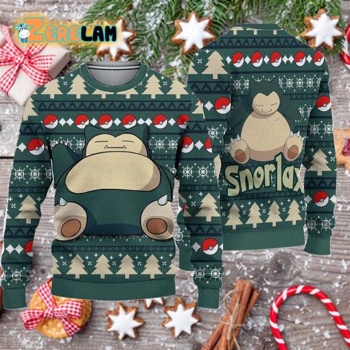 SnorLax Ugly Sweater Christmas