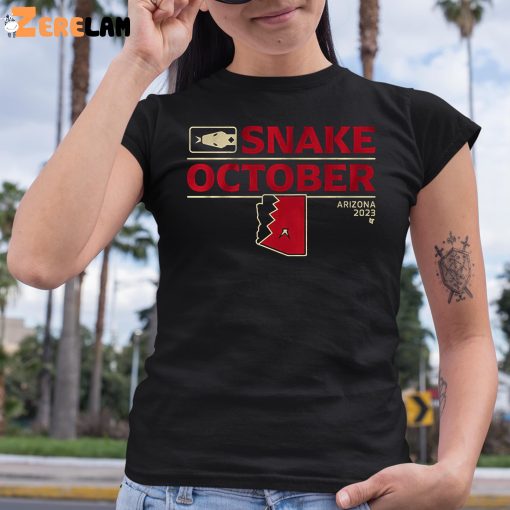 Snake October Arizona 2023 Shirt